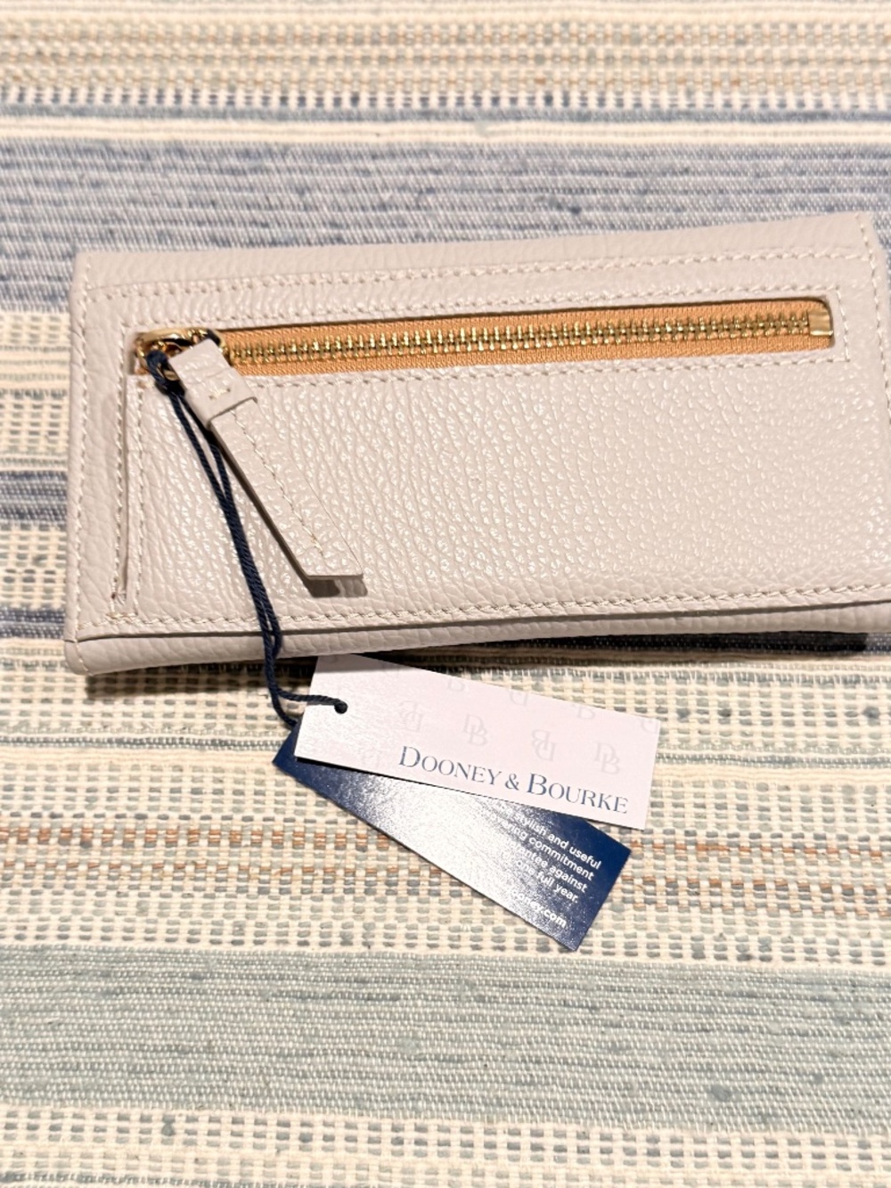 Dooney & Bourke Luca Leather Continental Clutch - Picture 3 of 5